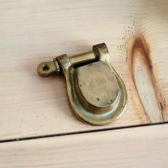 Vintage Solid Brass Ashtray - Picture 3 of 3